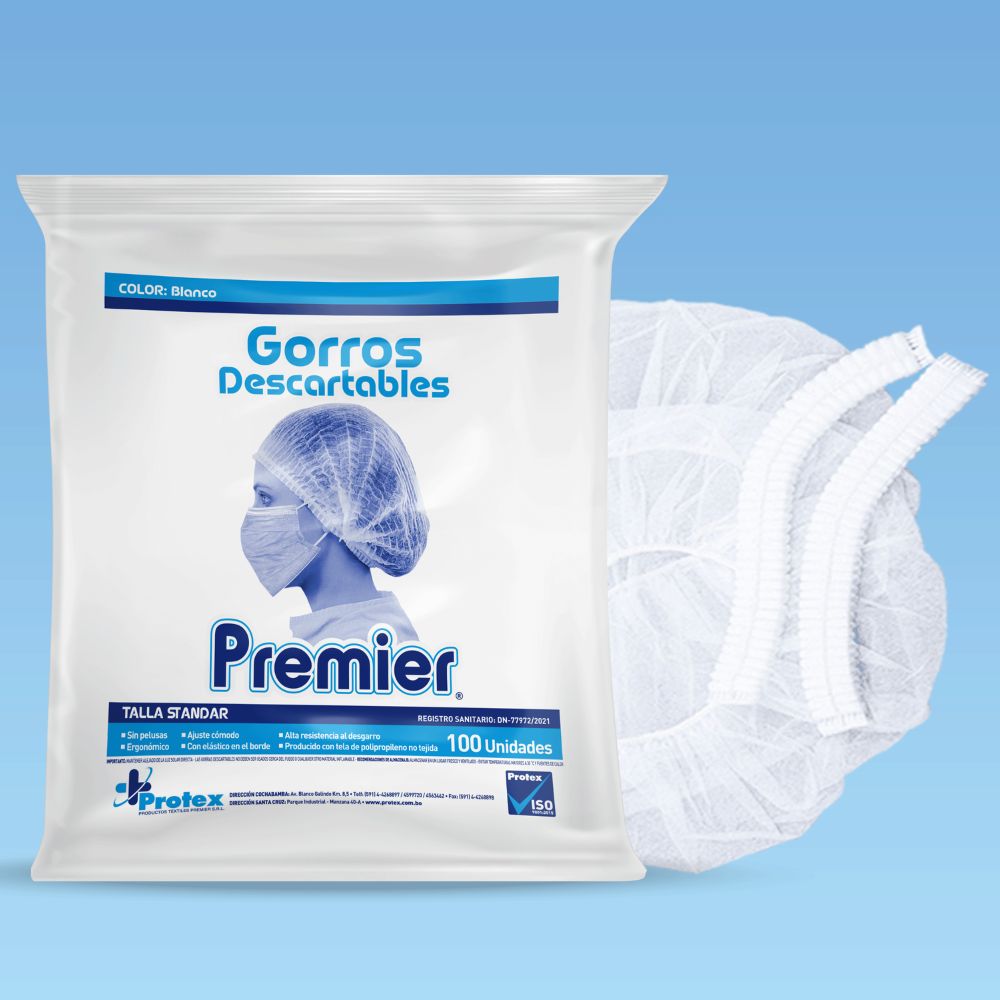 Gorros descartables